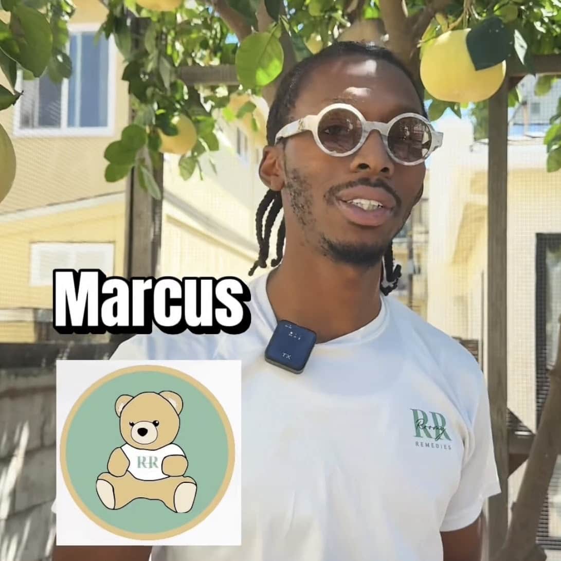 Marcus, a featured PickFresh seller, with his garden citrus